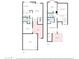 Marketing floor plan for this well-laid-out home with both downstairs and upstairs living spaces at 1920 E Maryland Ave # 16, Phoenix, AZ 85016