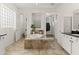 This open bathroom design features a soaking tub, tiled flooring, and bright lighting at 2454 E Ebony Dr, Chandler, AZ 85286