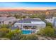 Stunning home with a backyard oasis featuring a sparkling pool and mountain views at 25436 N 114Th St, Scottsdale, AZ 85255