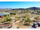 Aerial shot of community park featuring playground, desert landscape, and nearby homes at 3129 W Walter Way, Phoenix, AZ 85027