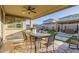 Covered patio with ceiling fan and a gazebo at 3483 W Verde River Rd, San Tan Valley, AZ 85144