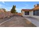 Large backyard with desert landscaping and a private fence, perfect for outdoor activities at 4165 W Park Ave, Chandler, AZ 85226