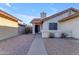 Charming single-story home with a desert landscaped front yard and a cozy covered entry at 4165 W Park Ave, Chandler, AZ 85226