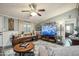 Comfortable living room showcasing stylish decor, natural light, and spacious layout at 11596 W Sierra Dawn Blvd # 278, Surprise, AZ 85378