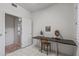 Office featuring tiled floors, natural light, and a built-in desk at 14218 W Via Tercero --, Sun City West, AZ 85375