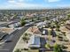 Areal view of the neighborhood with desert landscaping and well-maintained homes at 17615 N Whispering Oaks Dr, Sun City West, AZ 85375