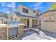 Inviting backyard boasts outdoor kitchen, stone features, and shaded patio for relaxation and entertainment at 1822 S 39Th St # 17, Mesa, AZ 85206