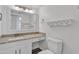 Bathroom with vanity, granite countertop, and a toilet at 1822 S 39Th St # 17, Mesa, AZ 85206
