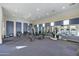 Spacious gym featuring modern exercise equipment, mirrors, and ample natural light for an energizing workout environment at 2989 N 44Th St # 3016, Phoenix, AZ 85018