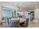 Open dining space with a view into the living room and kitchen, promoting a sense of connection at 3563 E Austin Dr, Gilbert, AZ 85296
