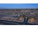 Bird's eye view of a vibrant community highlighting its central amenities, landscaped streets, and harmonious residential architecture at 40195 N Hailey Ln, Queen Creek, AZ 85140