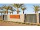 Elegant community entrance sign with stone accents and flowing water features at 40195 N Hailey Ln, Queen Creek, AZ 85140