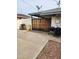 Backyard features gated entry, BBQ grill and large concrete pad at 4620 N 27Th Ave, Phoenix, AZ 85017