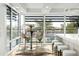 Modern kitchen with island seating, an abundance of natural light and views at 7137 E Rancho Vista Dr # 5001, Scottsdale, AZ 85251