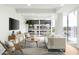 Bright open living room featuring modern decor, comfortable seating, and an abundance of natural light at 7137 E Rancho Vista Dr # 5001, Scottsdale, AZ 85251