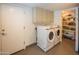 Well-equipped laundry room with modern appliances and ample storage at 8373 S Forest Ave, Tempe, AZ 85284