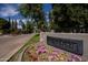 Beautiful street view of the community with manicured landscaping, mature trees and a welcoming neighborhood feel at 8373 S Forest Ave, Tempe, AZ 85284