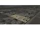 An aerial view with property lines showing land with equestrian potential at 9066 N Thunderbird Rd, Maricopa, AZ 85139