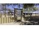 Entrance into a horse property under a 'Thunderbird' sign at 9066 N Thunderbird Rd, Maricopa, AZ 85139