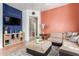 Relaxing living space featuring a sectional sofa and view to other rooms at 1225 N 36Th St # 2091, Phoenix, AZ 85008