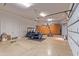 Spacious garage with ample storage and room for a golf cart at 15827 E Firerock County Club Dr, Fountain Hills, AZ 85268