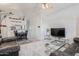 Open-concept living room with seamless transition to the dining area and plenty of space at 1601 N Saba St # 264, Chandler, AZ 85225