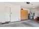 Spacious garage with plenty of storage cabinets and a neutral color palette at 1646 N Channing --, Mesa, AZ 85207