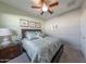 Light-filled bedroom with a comfortable bed, stylish decor, and a complementary nightstand at 17563 W Summit Dr, Goodyear, AZ 85338