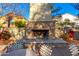 An outdoor fireplace is a community gathering spot at 2789 S Balsam Dr, Gilbert, AZ 85295