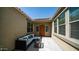 Cozy outdoor patio area with comfortable seating, perfect for relaxing or entertaining at 30324 W Crittenden Ln, Buckeye, AZ 85396