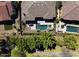 Aerial view of a home with a private pool, spa, and outdoor seating area at 3654 E San Pedro Pl, Chandler, AZ 85249