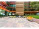 Beautiful courtyard with a fountain, seating, and lush landscaping at 4808 N 24Th St # 1402, Phoenix, AZ 85016