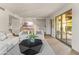 Bright living room with hardwood floors, white walls, and a staircase visible at 5101 N Casa Blanca Dr # 25, Paradise Valley, AZ 85253