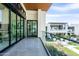 Outdoor balcony showcasing glass railings and beautiful community surroundings at 6587 N Palmeraie Blvd # 2041, Paradise Valley, AZ 85253