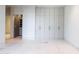 Open bedroom space featuring large closet and luxurious marble floors at 6587 N Palmeraie Blvd # 2041, Paradise Valley, AZ 85253