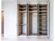 Bright open closet with shelving and rod storage at 6587 N Palmeraie Blvd # 2041, Paradise Valley, AZ 85253