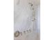 Close-up of shower fixtures and marble wall in a luxurious bathroom at 6587 N Palmeraie Blvd # 2041, Paradise Valley, AZ 85253