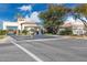Community entrance with desert landscaping and a grand gated entrance to 7600 Lincoln at 7667 E Krall St, Scottsdale, AZ 85250