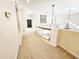Spacious hallway on the second floor features carpeted floors at 7667 E Krall St, Scottsdale, AZ 85250