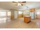 Kitchen flows into living area creating an open concept space at 8648 N 37Th Ave, Phoenix, AZ 85051