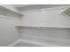 Walk-in closet featuring ample shelving and storage space, optimizing organization at 9437 E Champagne Dr, Sun Lakes, AZ 85248