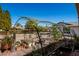 Large garden with a trellis and plenty of space for plants at 10951 W Tropicana Cir, Sun City, AZ 85351