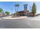 Community clubhouse with lush landscaping; close to shopping, dining, and local attractions at 11525 E Laguna Azul Cir, Mesa, AZ 85209