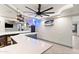 Modern basement bar with elegant lighting and ample counter space, ideal for hosting and entertainment at 12539 W Tuckey Ln, Glendale, AZ 85307