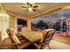 Inviting covered patio offering tranquil waterfront views and outdoor dining space at 1470 S Villas Ct, Chandler, AZ 85286