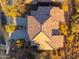 Birds eye view of home with roof, driveway and desert landscape at 16341 E Links Dr, Fountain Hills, AZ 85268