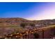 Scenic golf course view from the home's outdoor patio at 16341 E Links Dr, Fountain Hills, AZ 85268