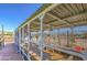 Spacious and well-maintained chicken coop with wire mesh and ample interior space at 1727 E Hidalgo St, Apache Junction, AZ 85119