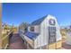 View of the modern chicken coop with dual units at 1727 E Hidalgo St, Apache Junction, AZ 85119