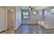 Upstairs loft features wood-look floors, a ceiling fan, and natural light at 1930 E Hayden Ln # 118, Tempe, AZ 85281